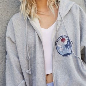 brandy carla golden coast zip up